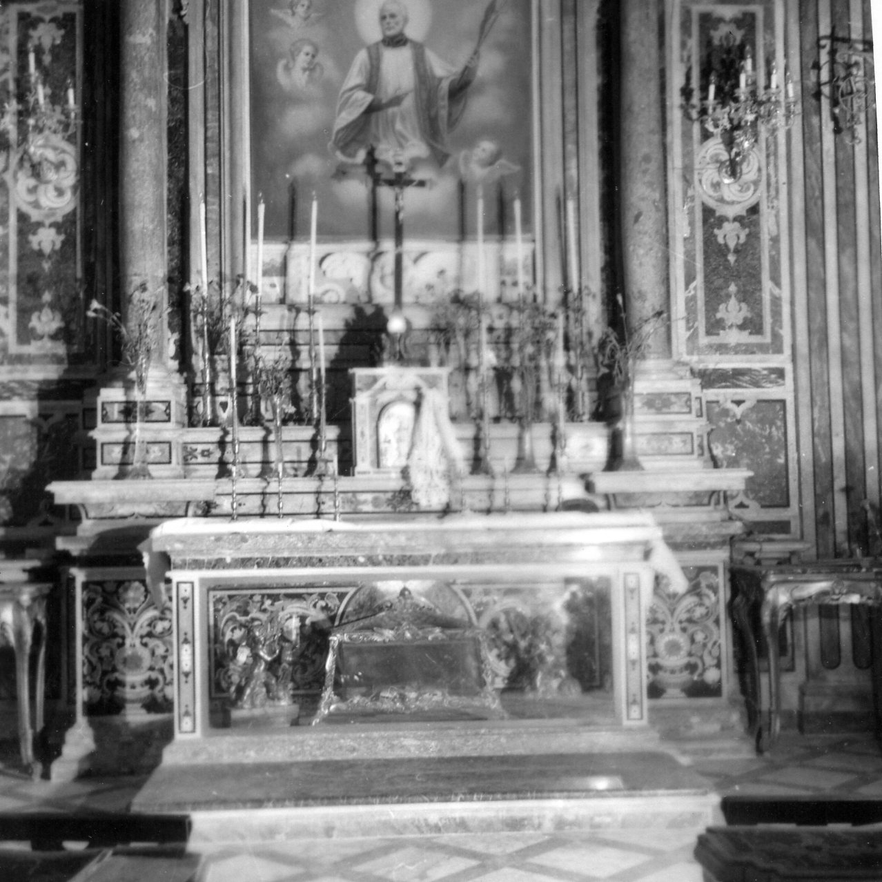 altare - bottega napoletana (fine sec. XVII)