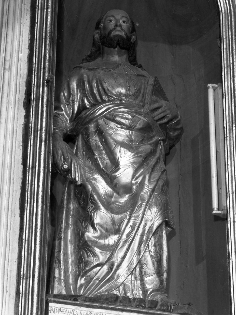 San Giacomo apostolo (statua) - bottega napoletana (metà sec. XIX)