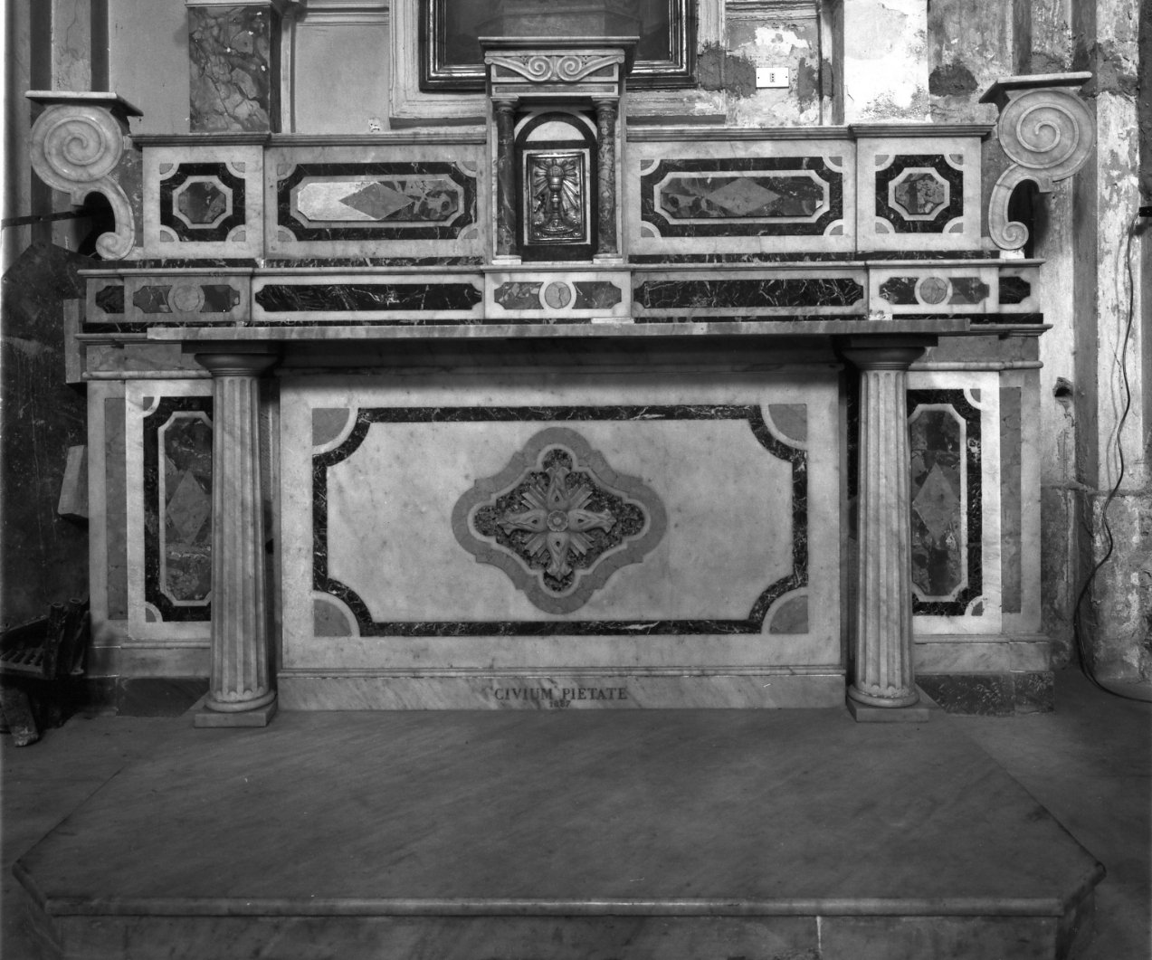 altare - bottega napoletana (sec. XIX)