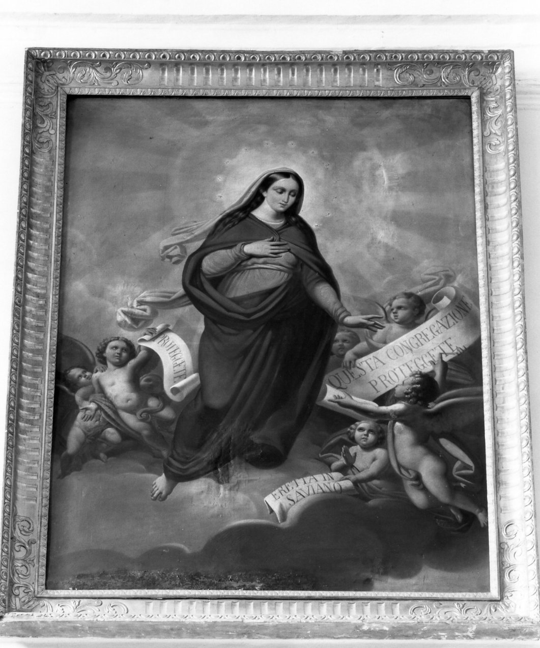 Madonna Immacolata (dipinto) di De Vivo Tommaso (seconda metà sec. XIX)