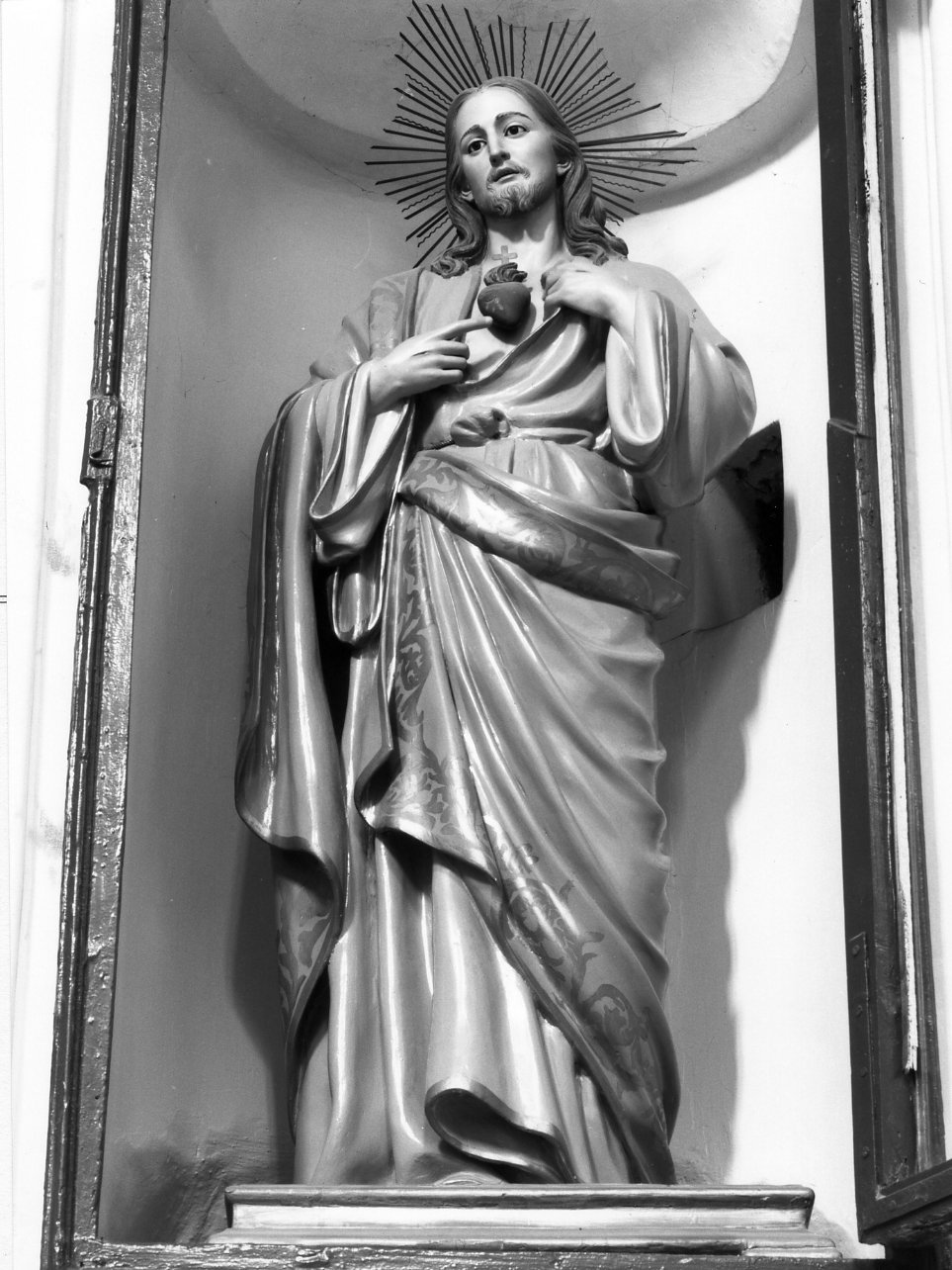 Sacro Cuore di Gesù (statua) - bottega napoletana (prima metà sec. XX)