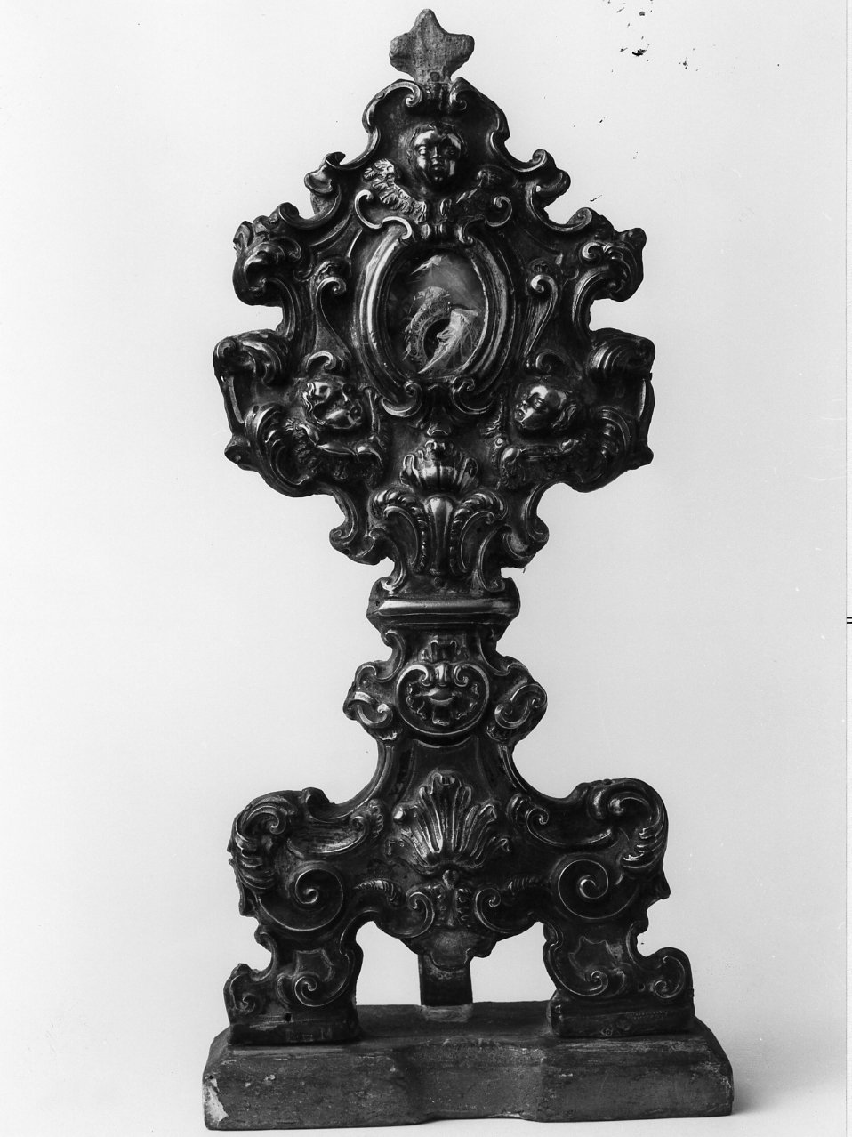 reliquiario - a ostensorio - bottega napoletana (sec. XVIII)