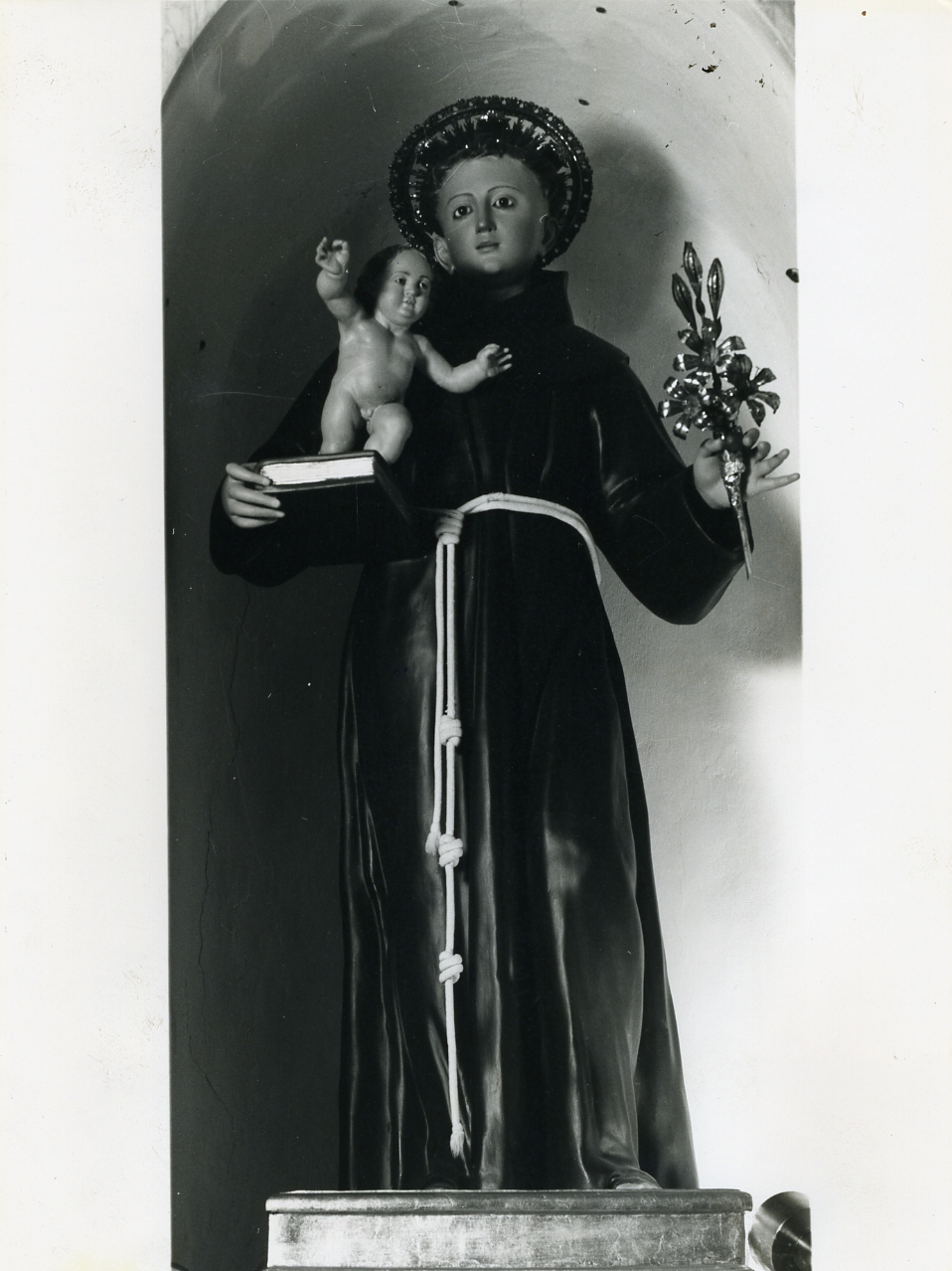 Sant'Antonio da Padova (statua) - bottega campana (seconda metà sec. XVIII)