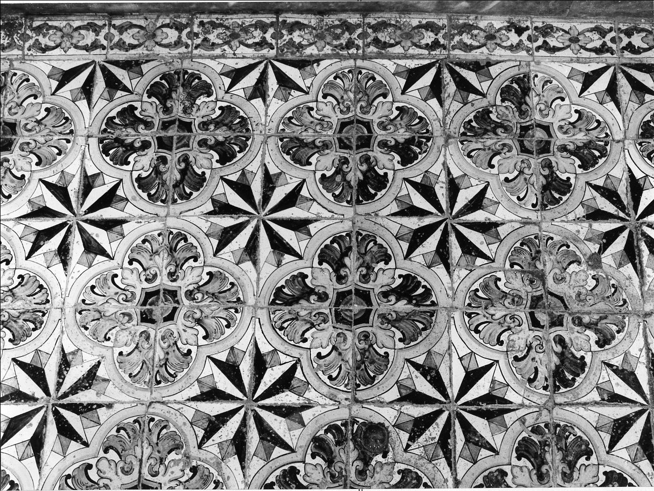 pavimento - bottega napoletana (metà sec. XVIII)