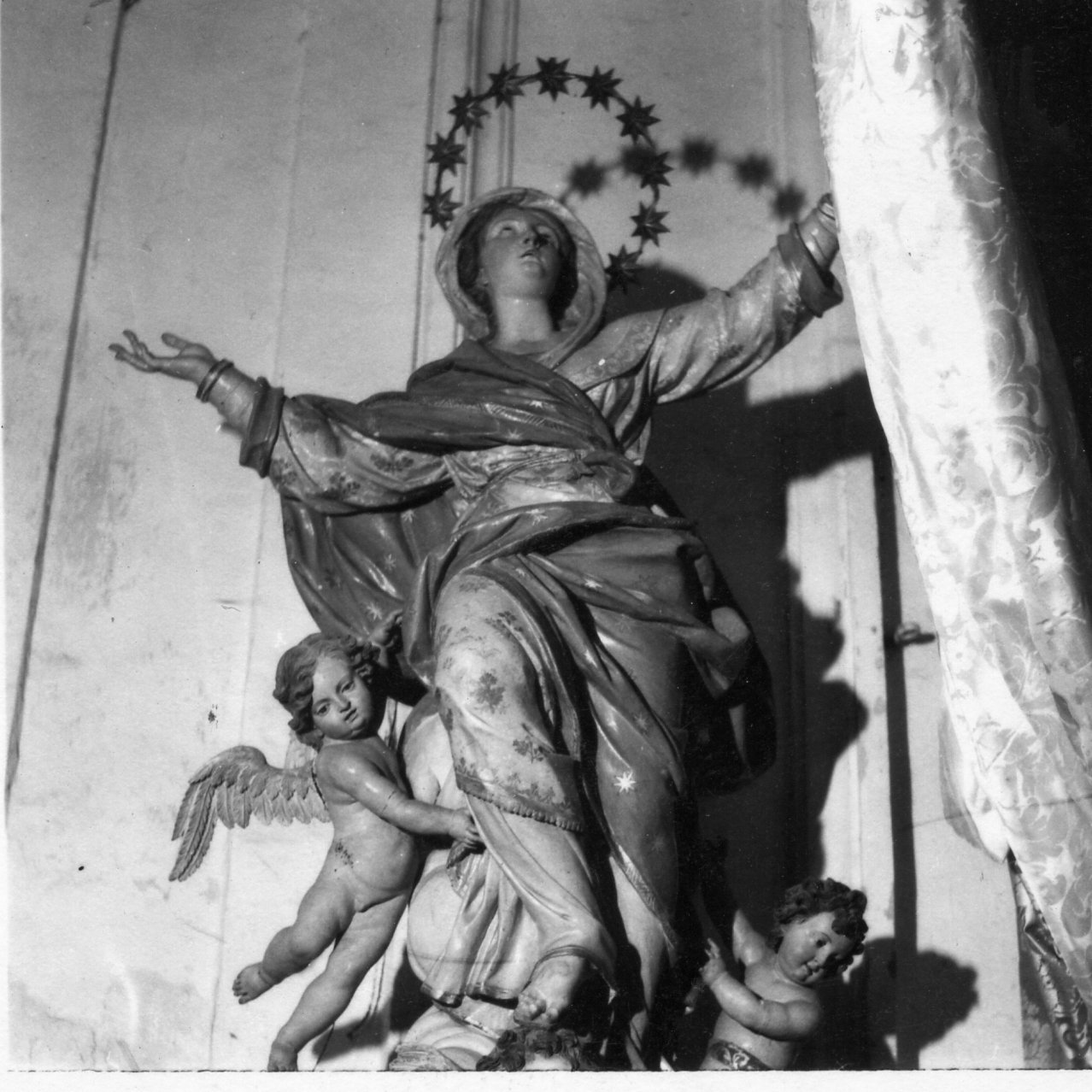 Madonna Assunta (statua) - bottega napoletana (metà sec. XVIII)