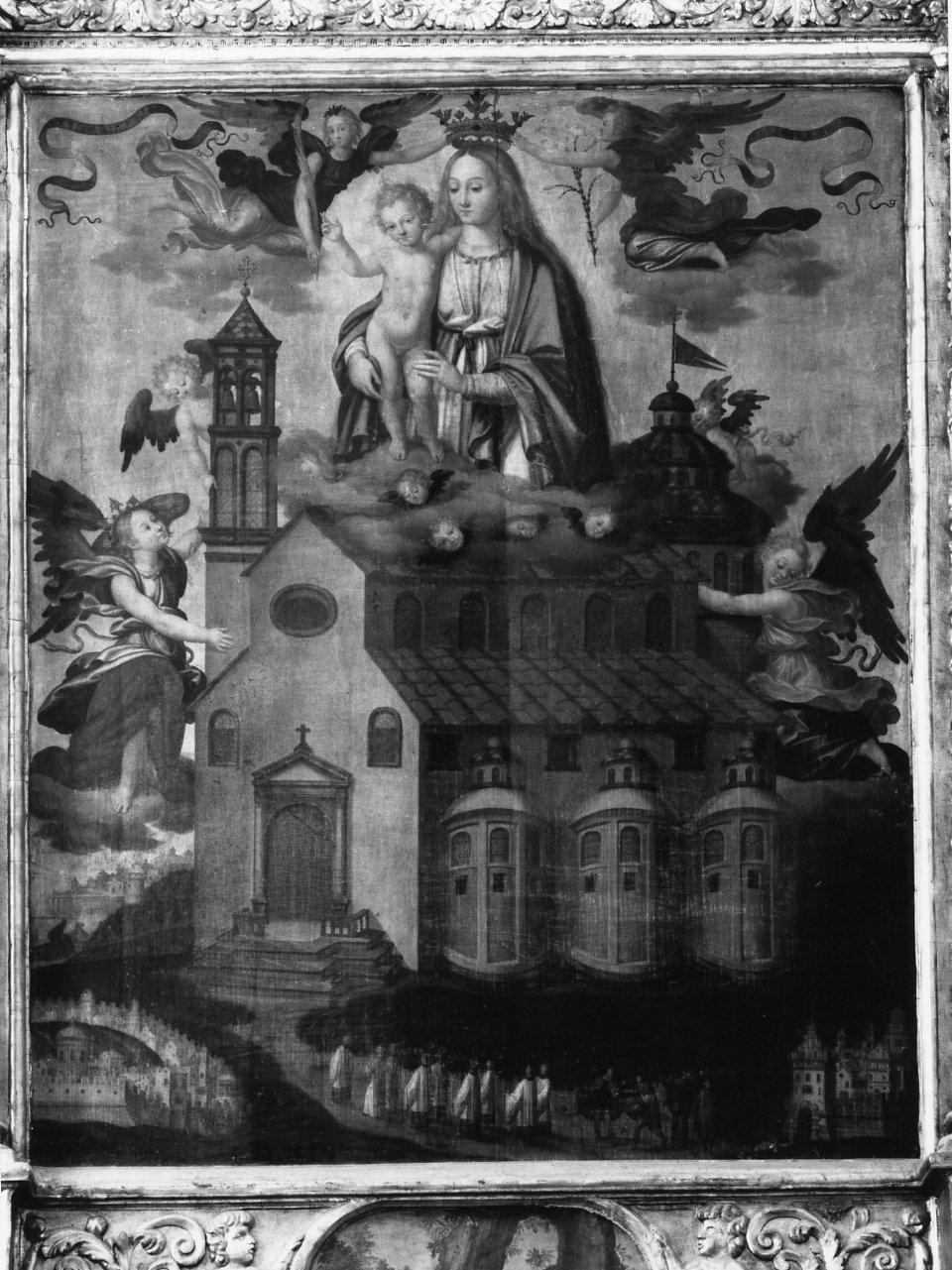 Madonna di Loreto (dipinto) - ambito napoletano (sec. XVI)