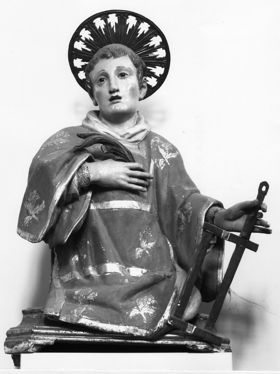 San Lorenzo (scultura) - bottega napoletana (metà sec. XVIII)
