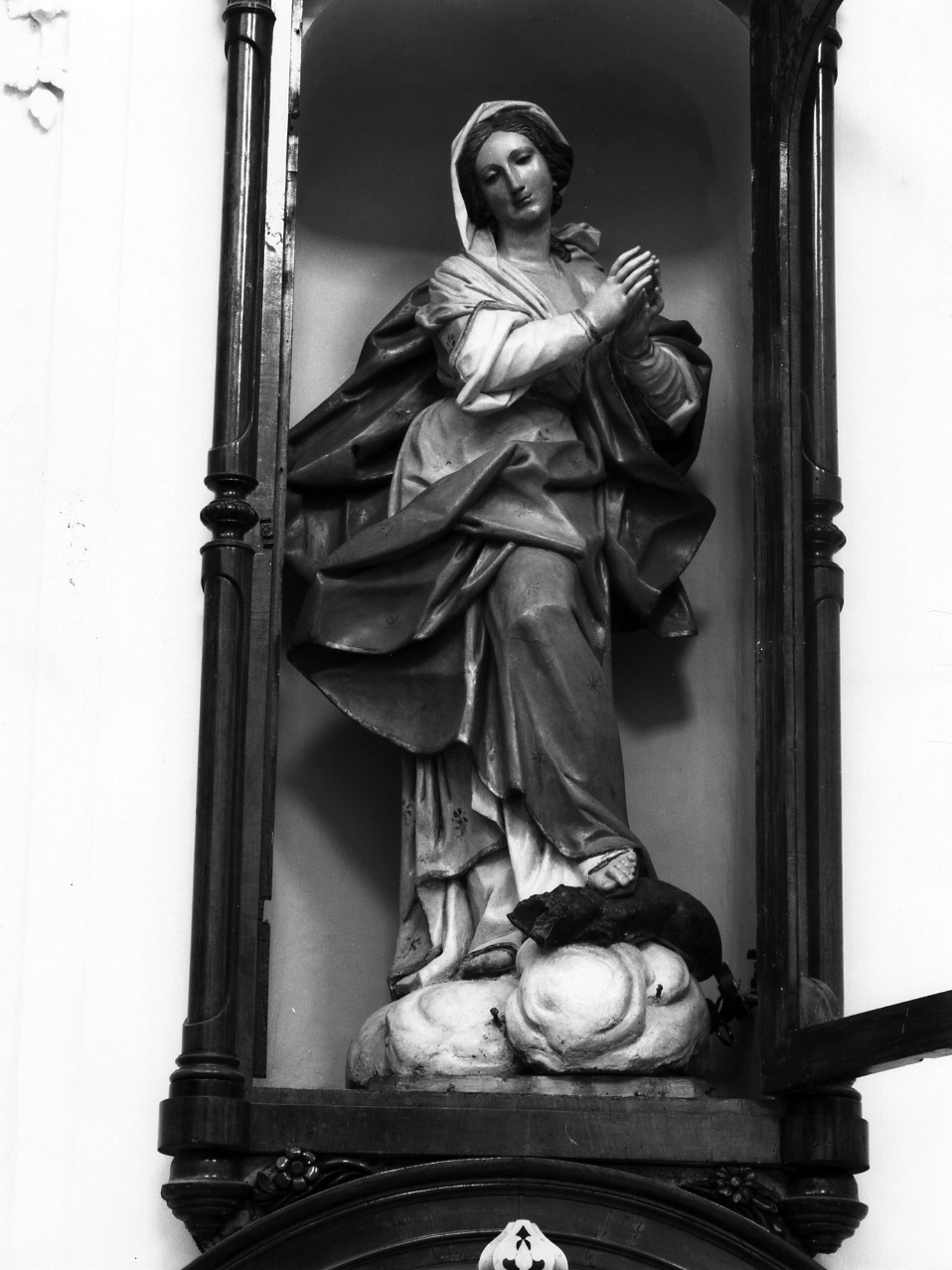 Madonna Immacolata (statua) - bottega napoletana (metà sec. XIX)