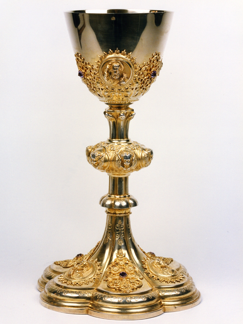 calice - bottega napoletana (sec. XX)