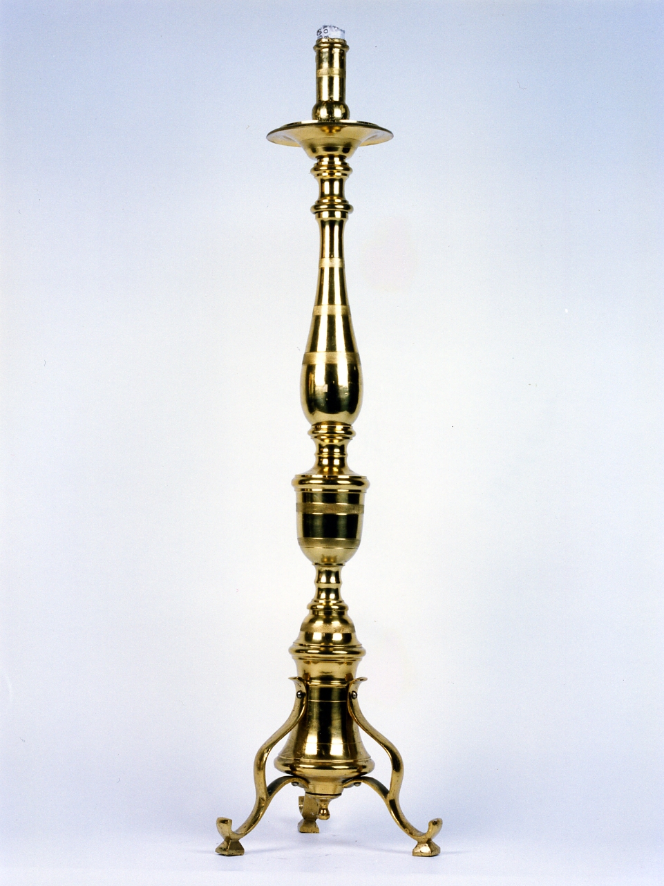 candelabro, serie - bottega napoletana (prima metà sec. XX)