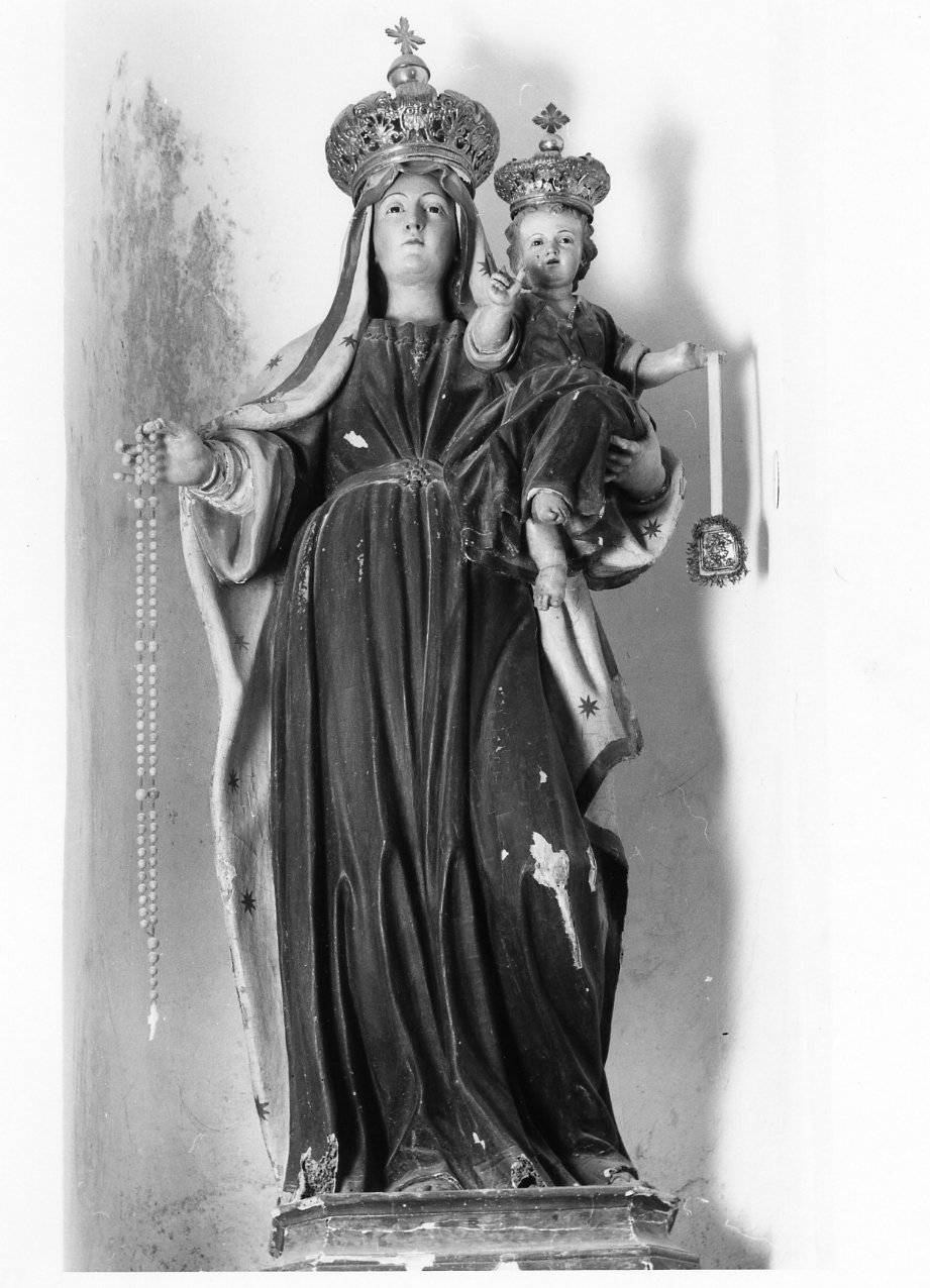 Madonna con Bambino (statua) - bottega napoletana (seconda metà sec. XVIII)