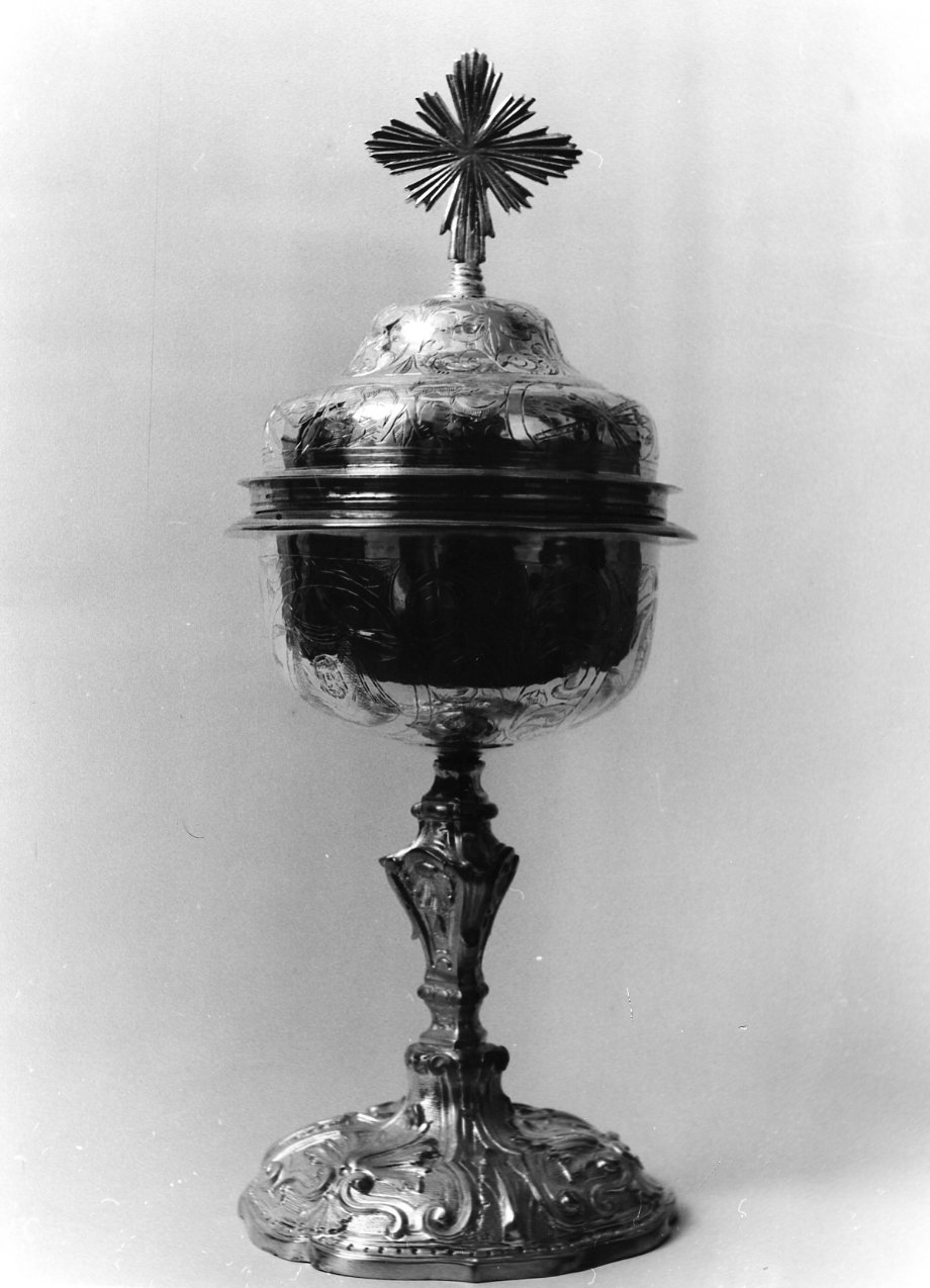 pisside - bottega napoletana (seconda metà sec. XVIII)