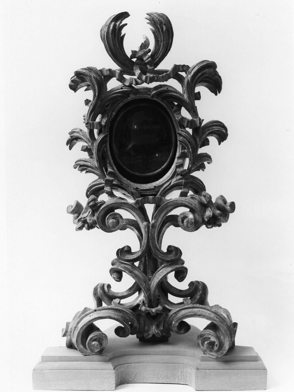 reliquiario - a ostensorio - bottega napoletana (seconda metà sec. XVIII)