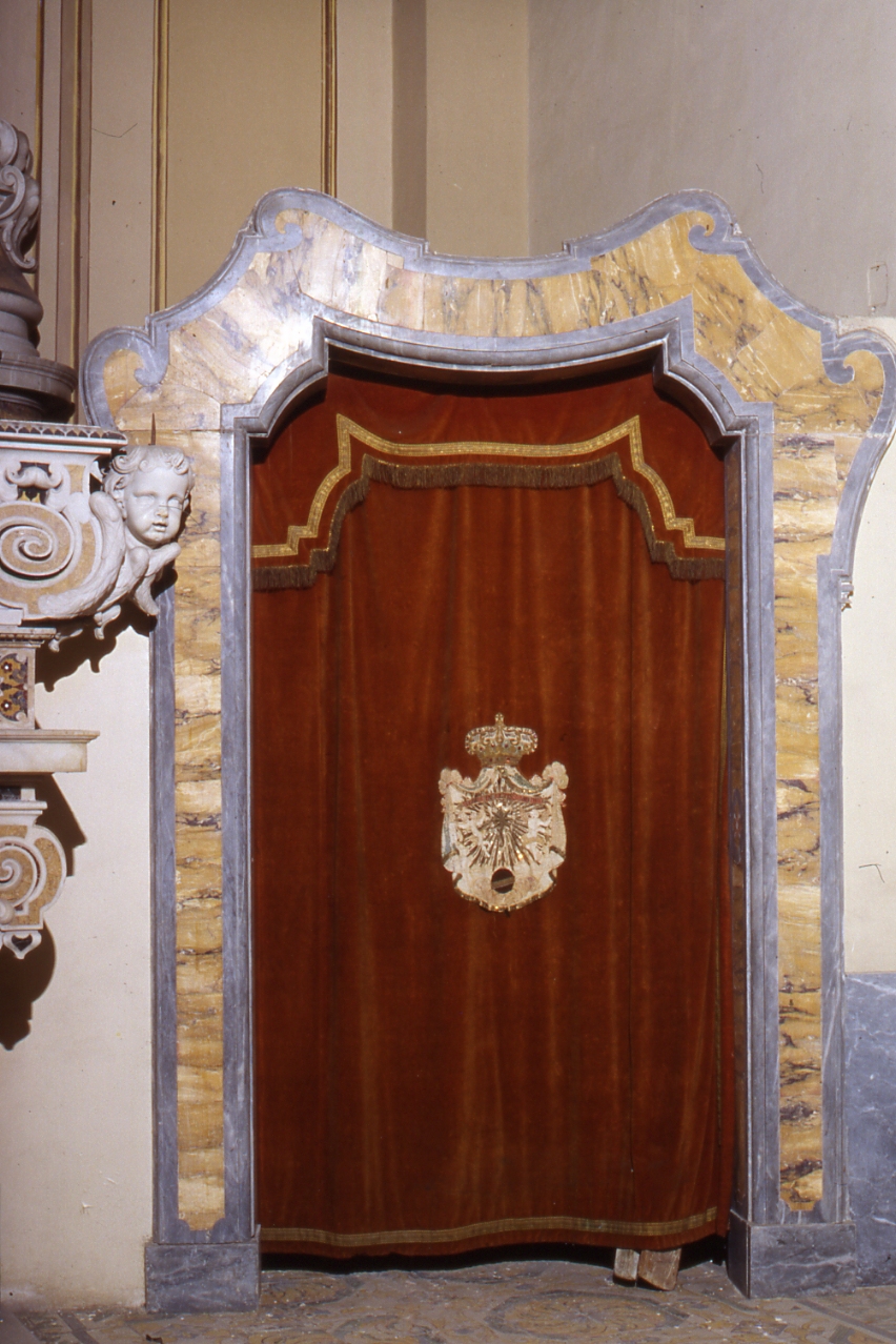 mostra di porta di Gioffredo Mario (sec. XVIII)