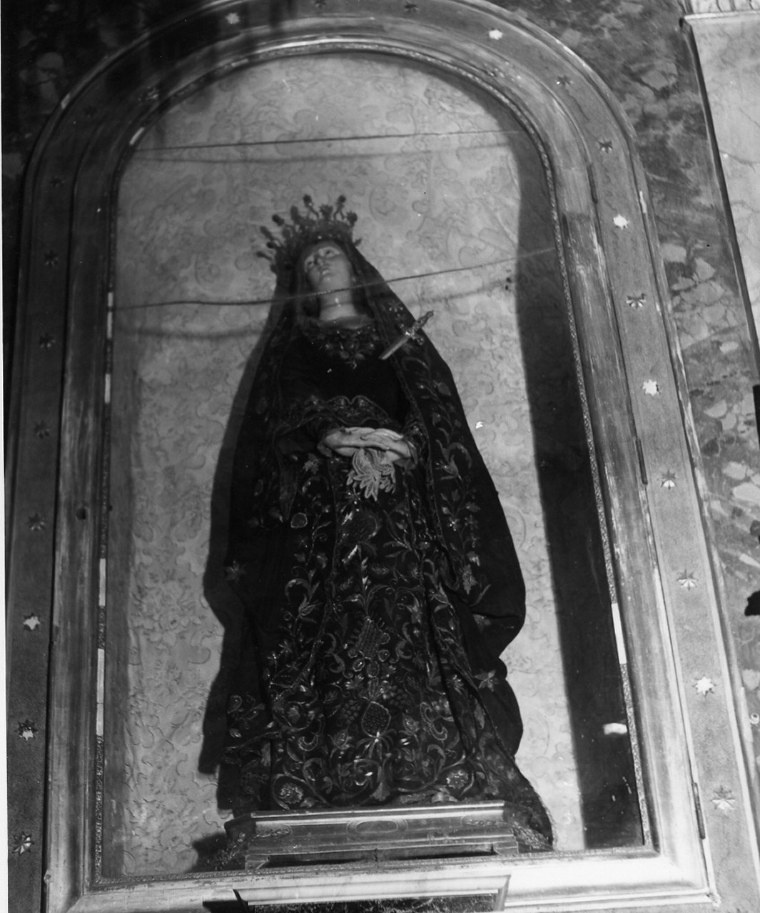 Madonna Addolorata (manichino) - bottega napoletana (seconda metà sec. XIX)