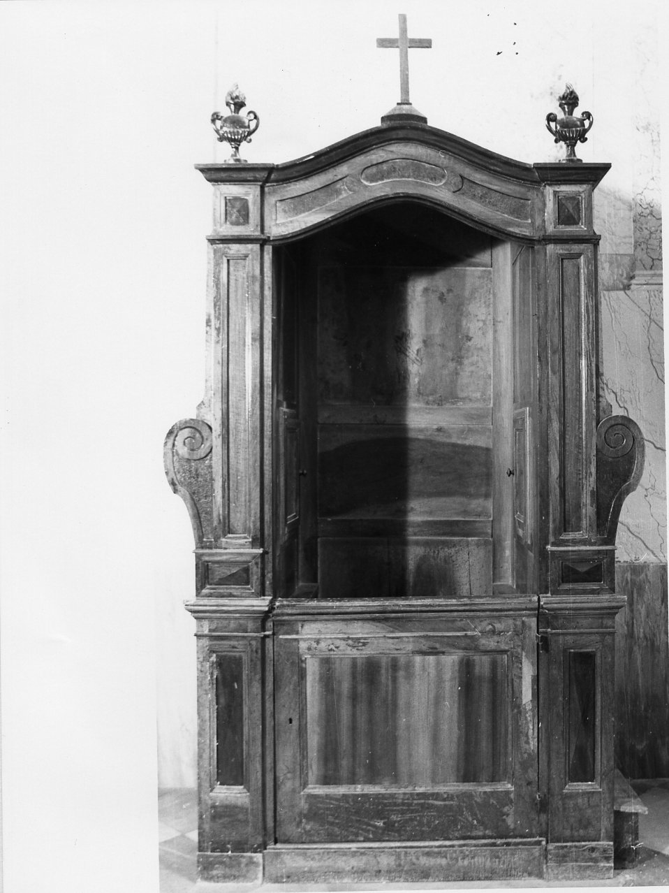 confessionale, serie - bottega napoletana (metà sec. XIX)