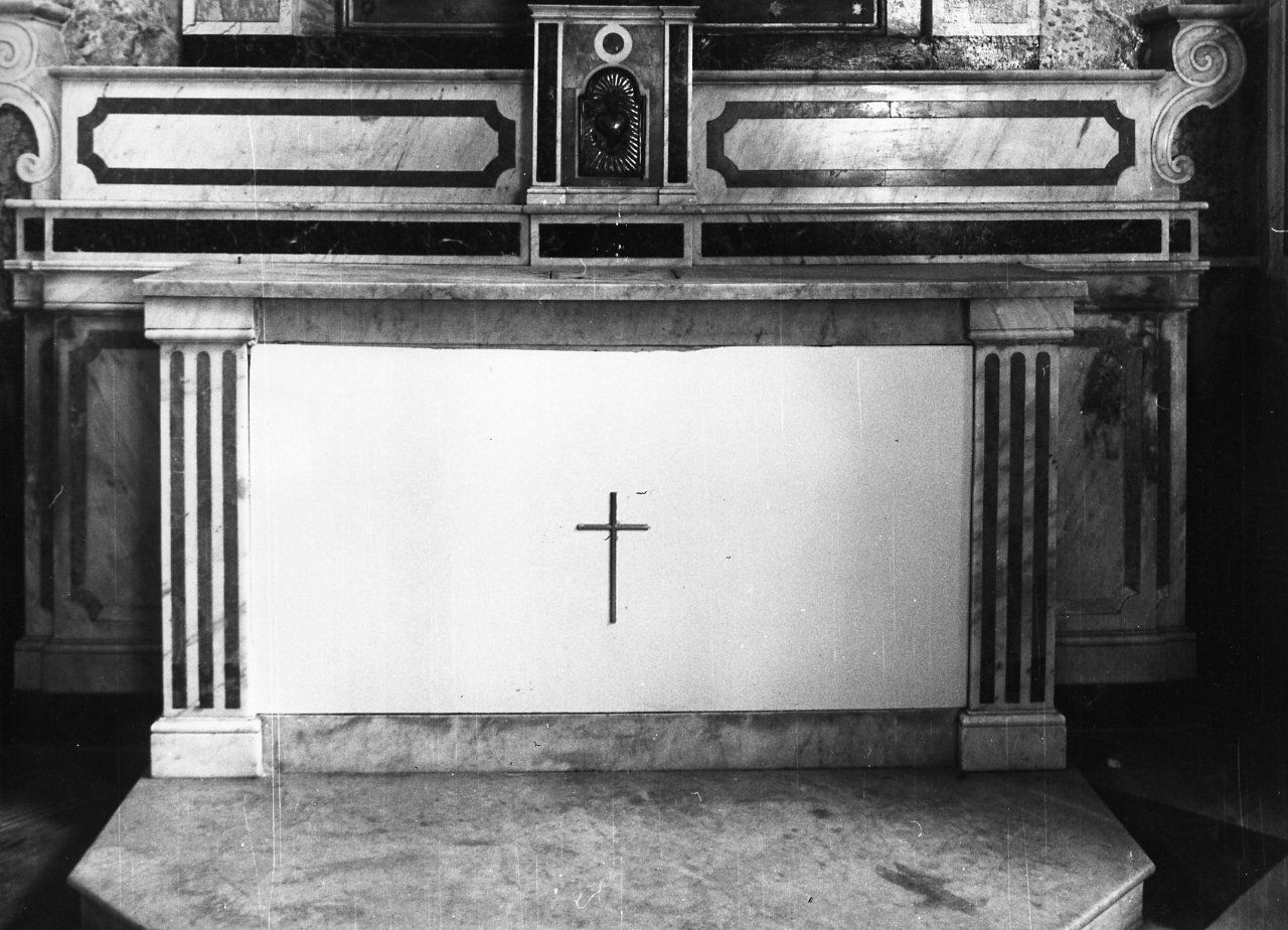 altare - bottega napoletana (seconda metà sec. XIX)