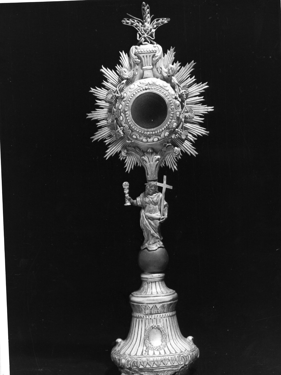 ostensorio - bottega napoletana (metà sec. XIX)