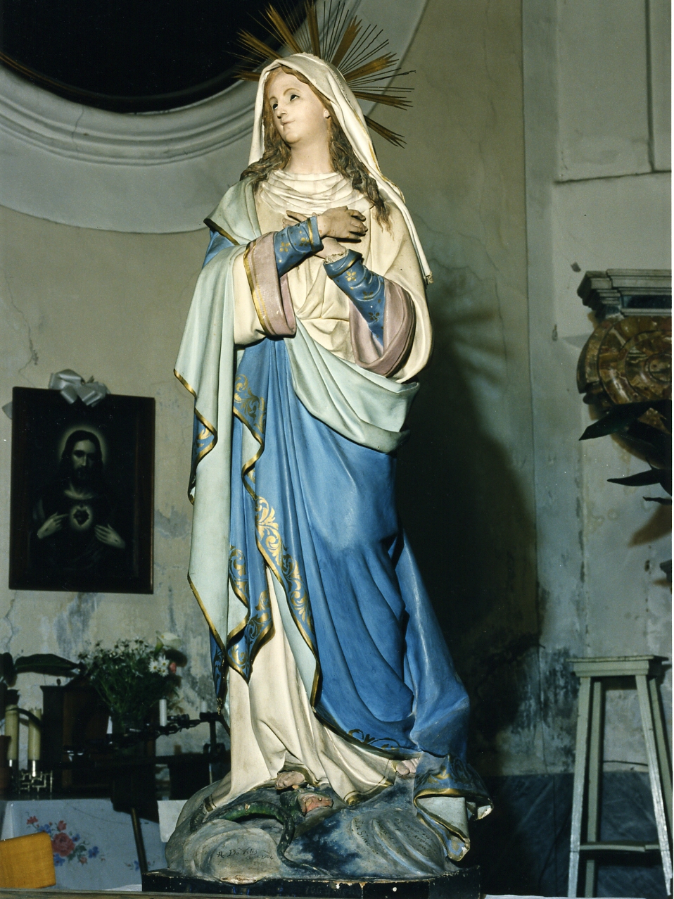 Madonna Immacolata (statua) di De Vitis A (sec. XX)
