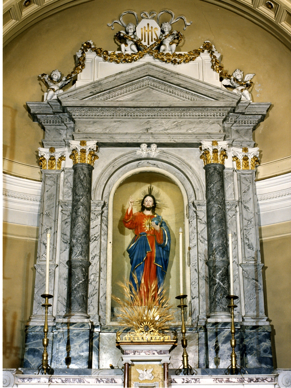 mostra d'altare - bottega campana (fine/inizio secc. XIX/ XX)