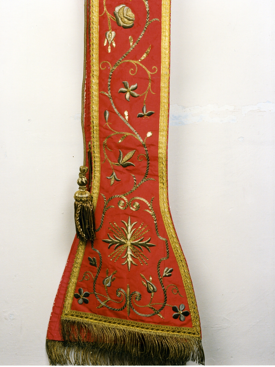 stola - diaconale - manifattura Italia meridionale (prima metà sec. XIX)