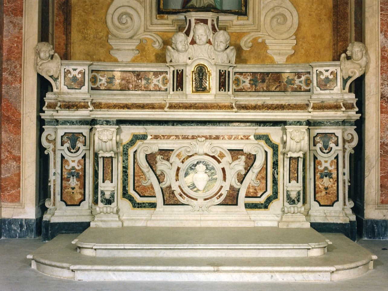 altare - bottega napoletana (secondo quarto sec. XVIII)