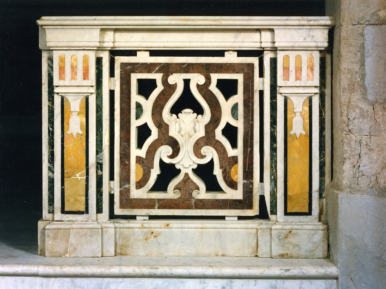 balaustrata, serie - bottega napoletana (secondo quarto sec. XVIII)