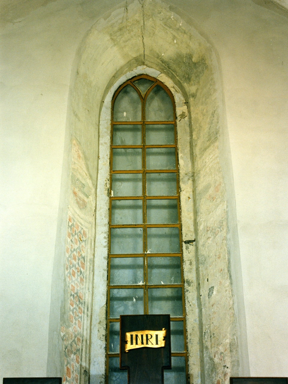 motivi decorativi geometrici (decorazione pittorica) - bottega napoletana (seconda metà sec. XIV)