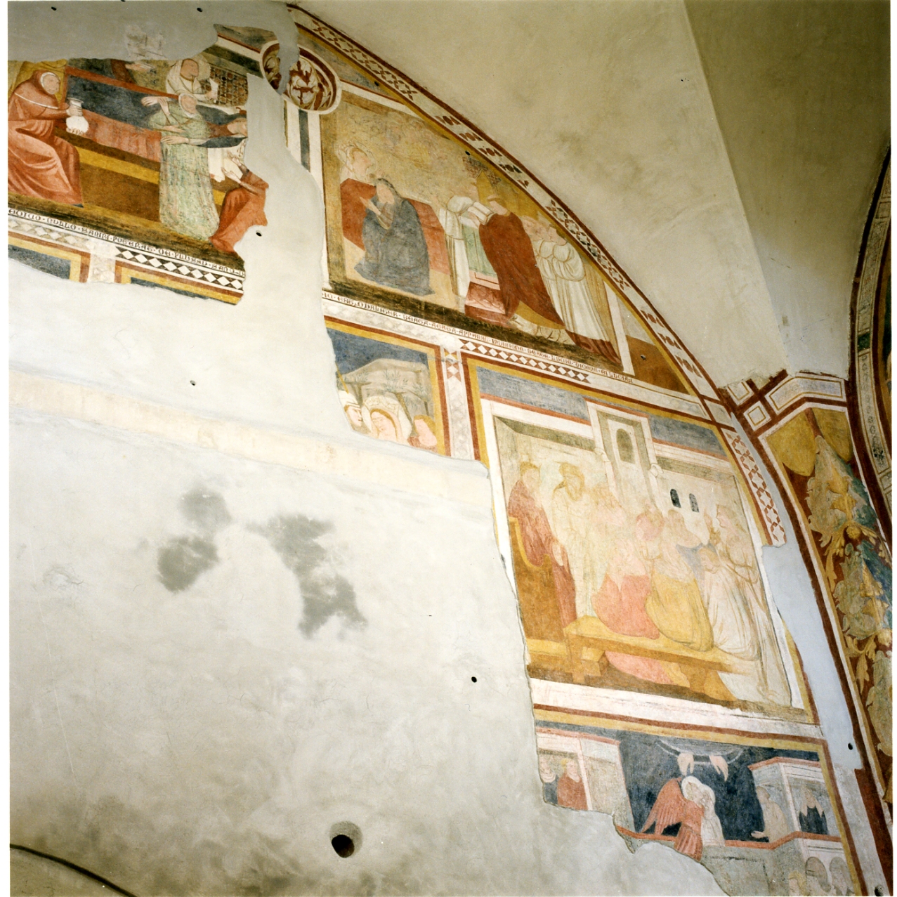 storie della vita di Santa Lucia (dipinto, ciclo) di Giotto di Bondone (scuola) (sec. XIV)