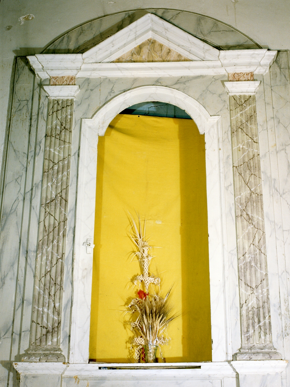 mostra di nicchia - bottega napoletana (fine sec. XIX)