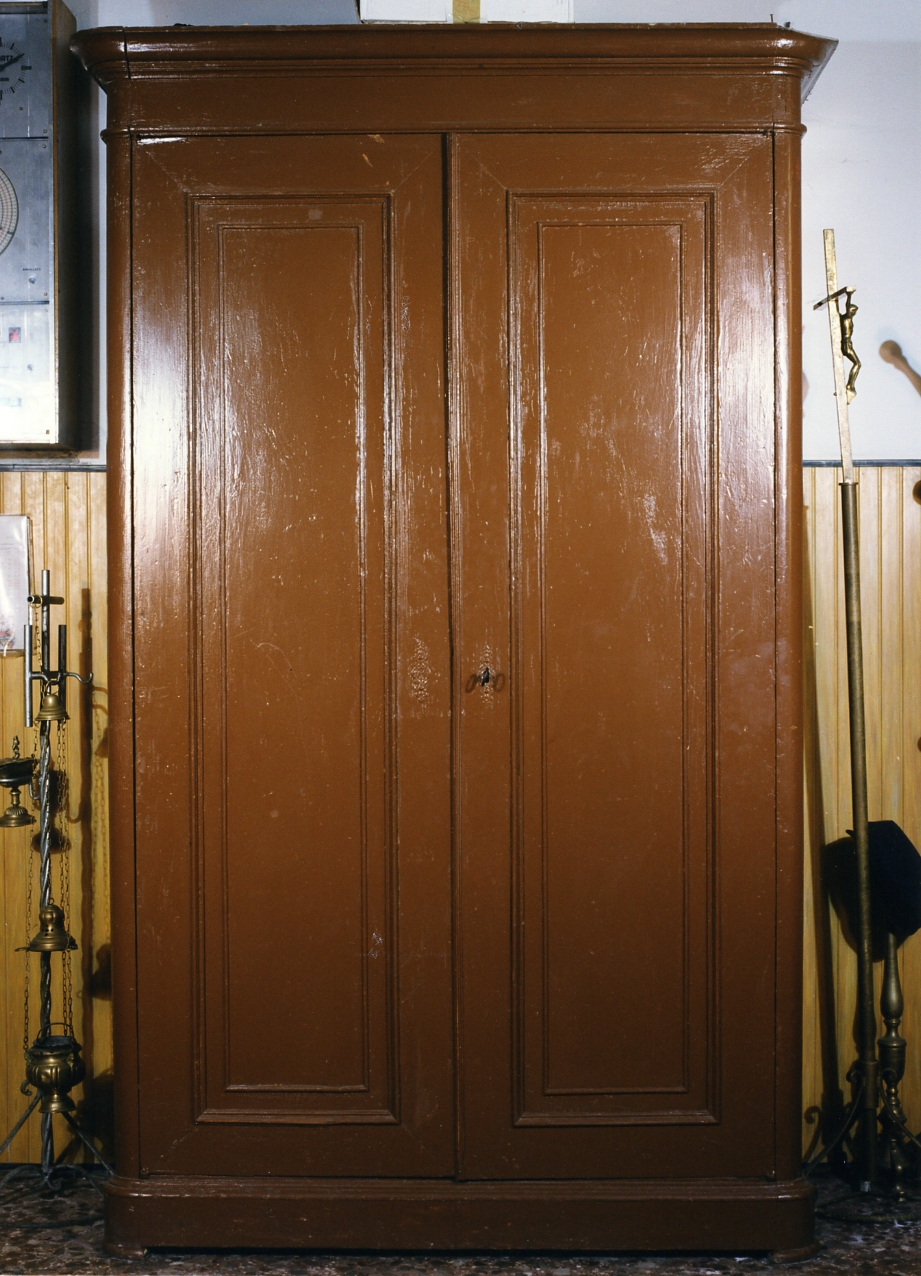 armadio - bottega napoletana (secondo quarto sec. XX)