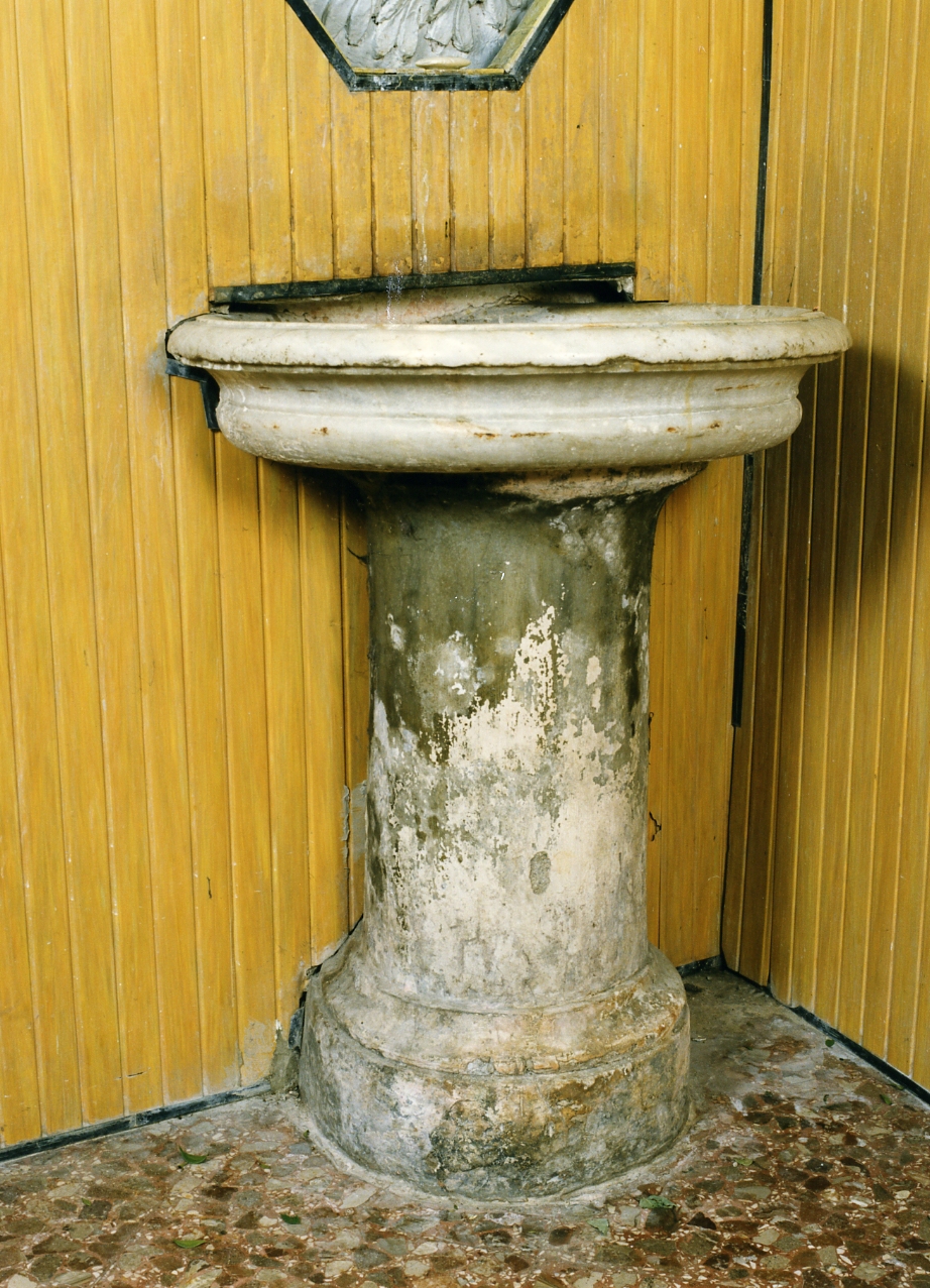 lavabo da sacrestia - bottega campana (fine sec. XIX)