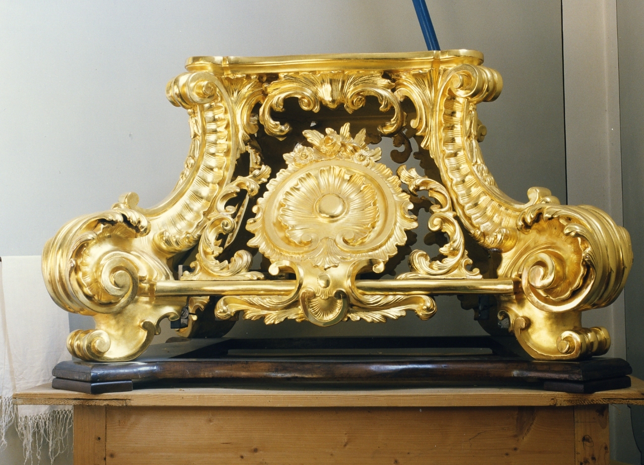 base processionale - bottega napoletana (sec. XX)