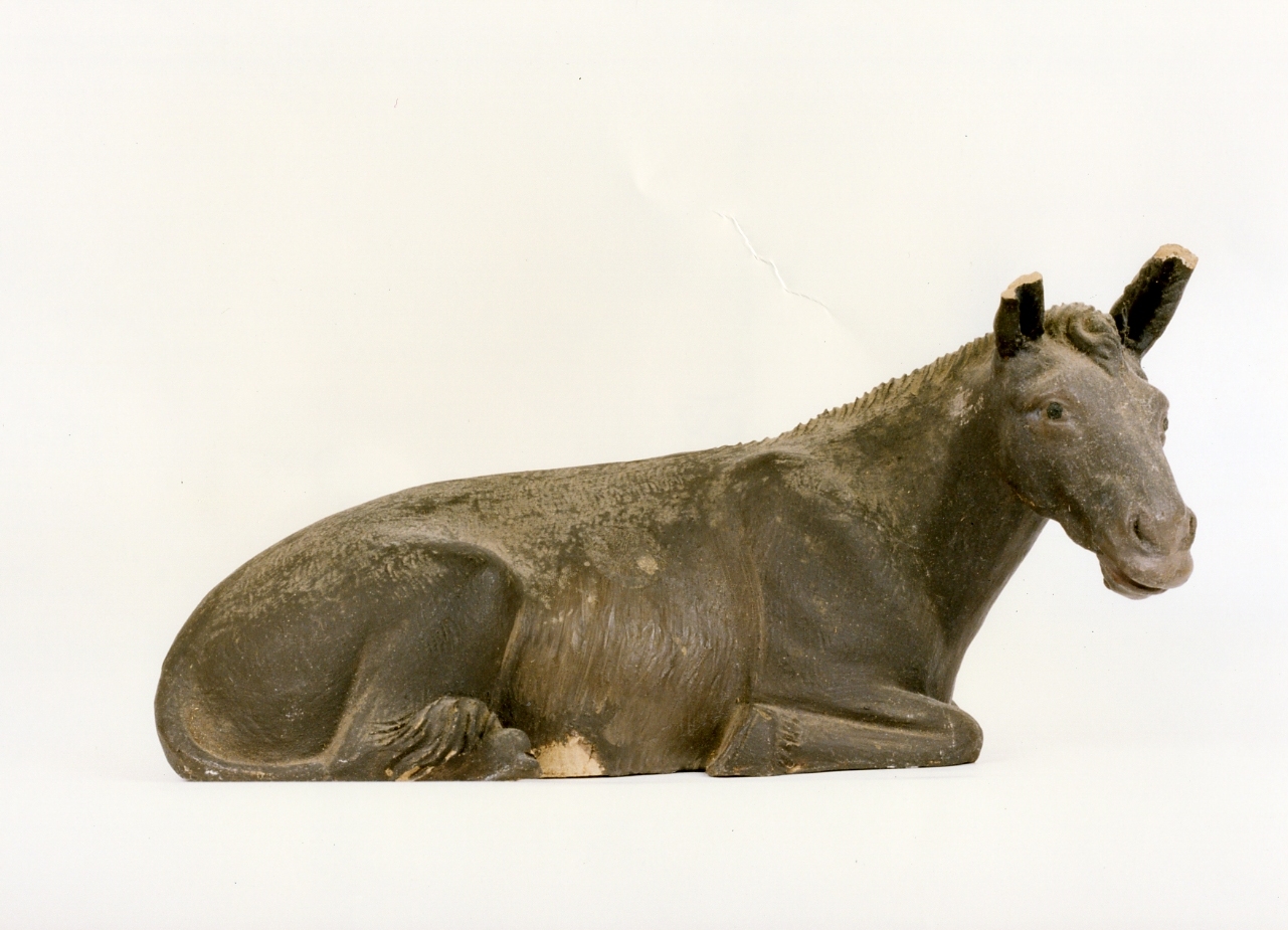 statuetta di presepio - bottega napoletana (primo quarto sec. XX)