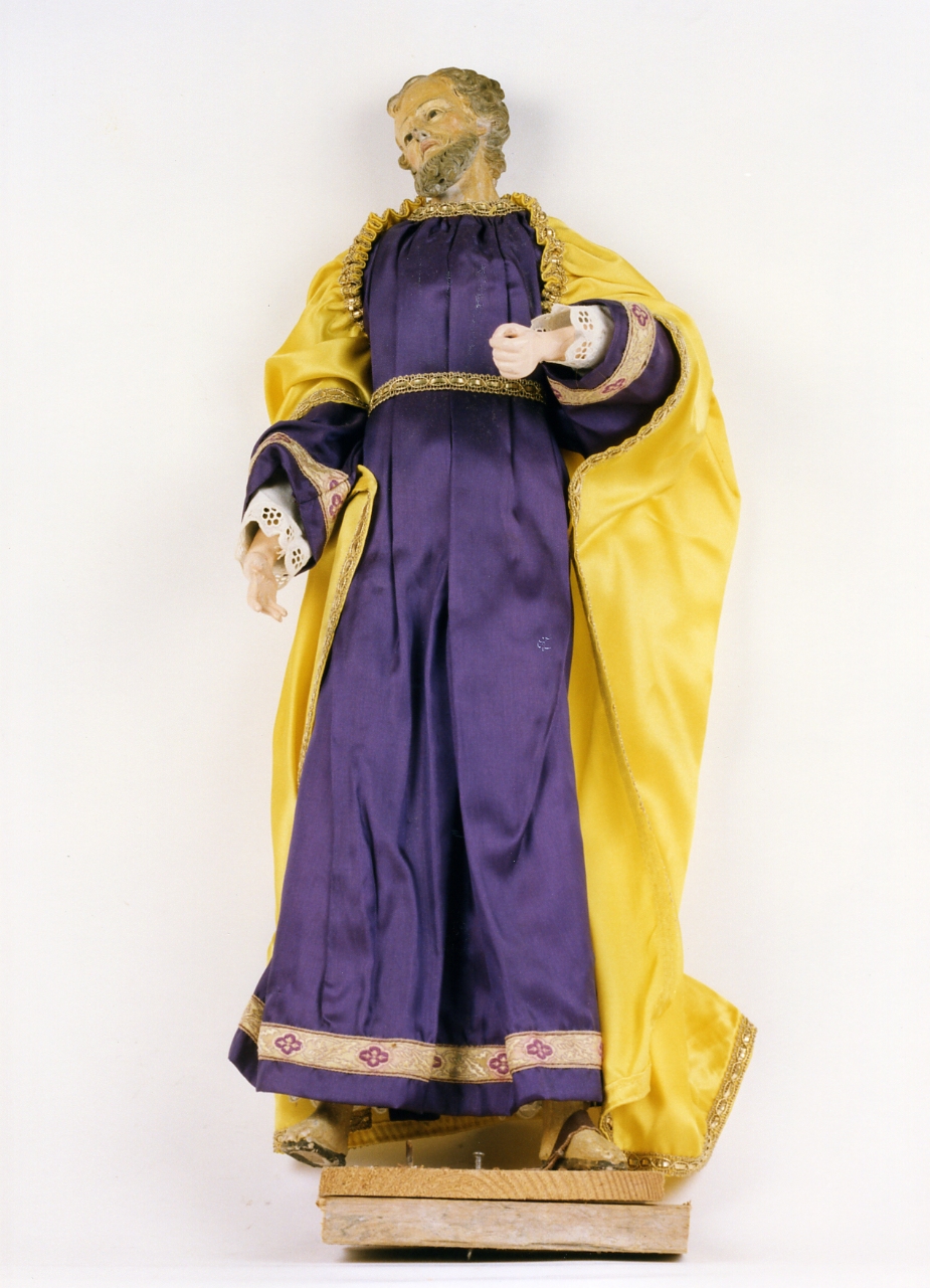 San Giuseppe (statuetta di presepio) - bottega napoletana (primo quarto sec. XX)