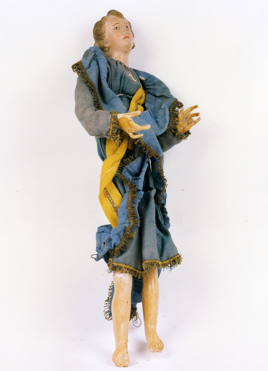 angelo (statuetta di presepio) - bottega napoletana (primo quarto sec. XX)