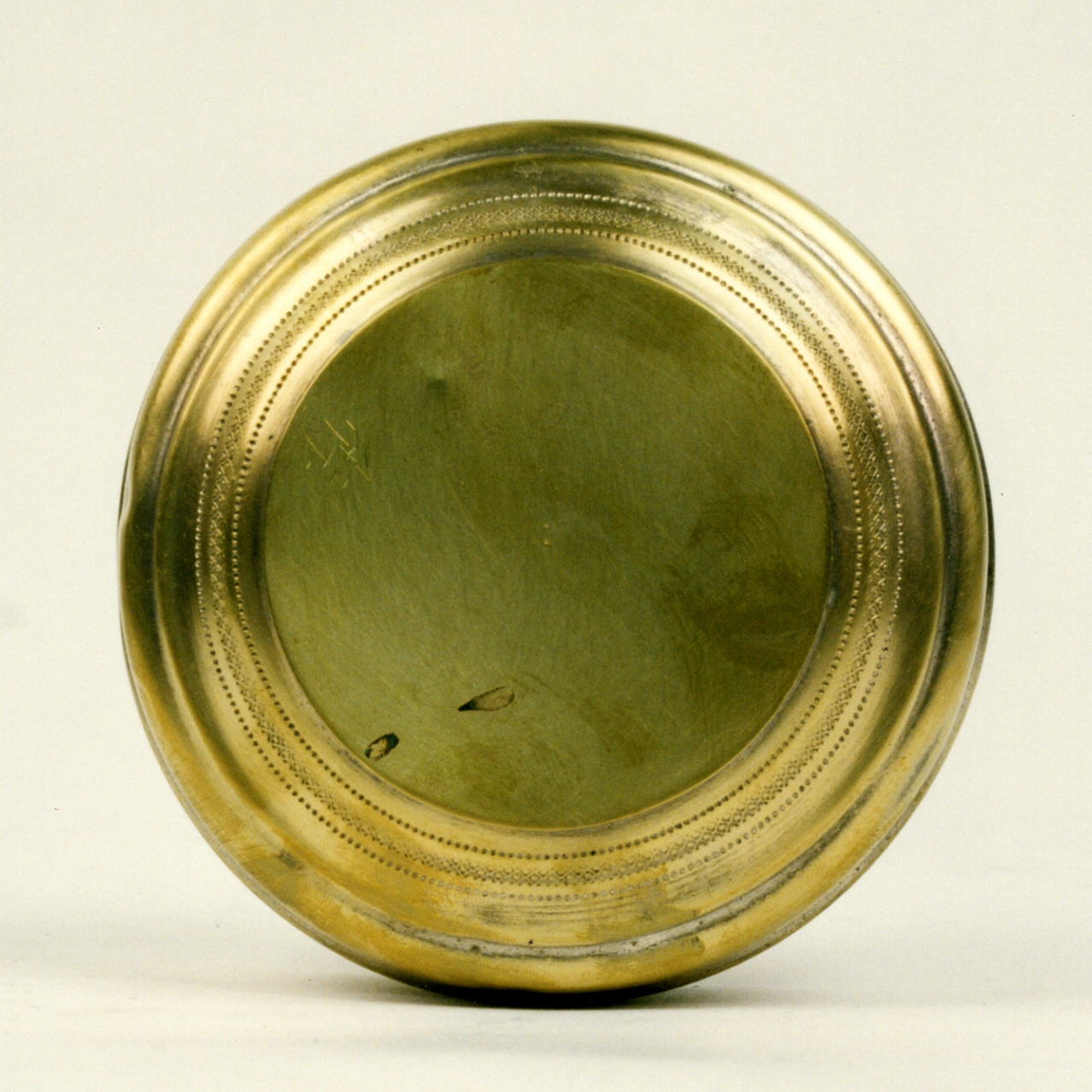 scatola per ostie - bottega campana (fine sec. XIX)