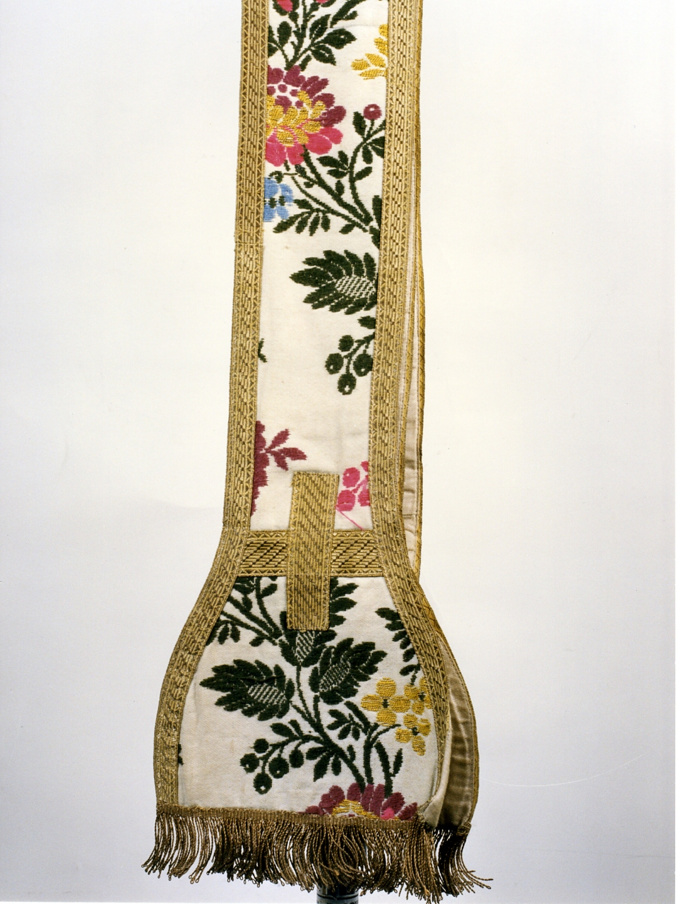 stola, elemento d'insieme - manifattura campana (prima metà sec. XX)