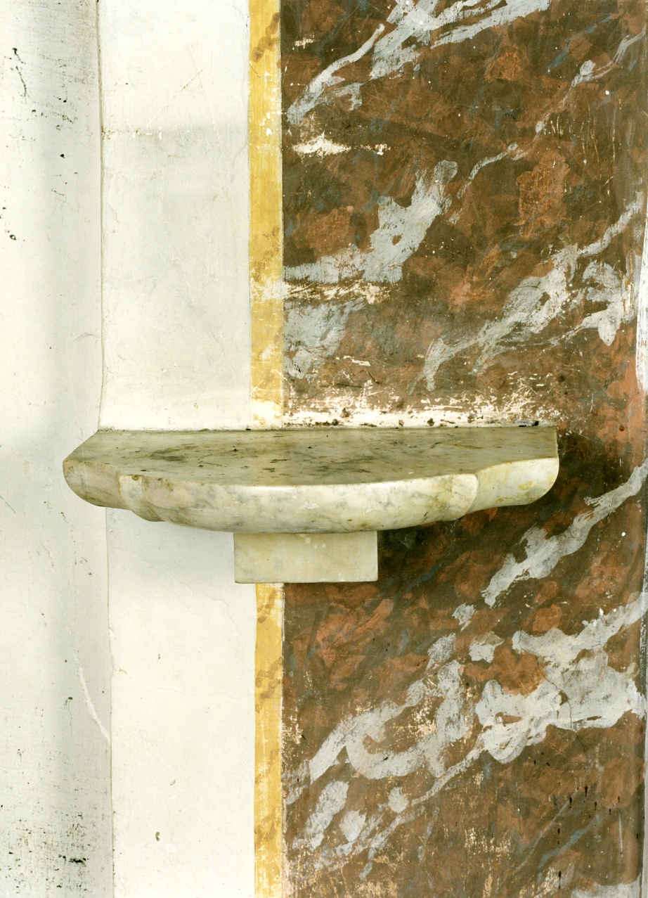 mensola, serie - bottega napoletana (sec. XVIII)