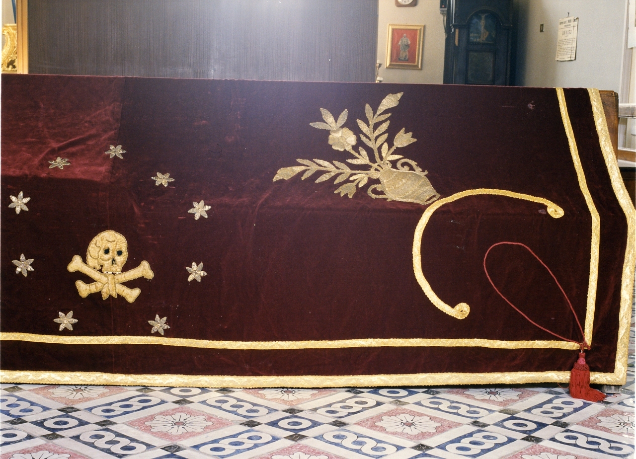 coltre funebre - manifattura napoletana (fine sec. XIX)