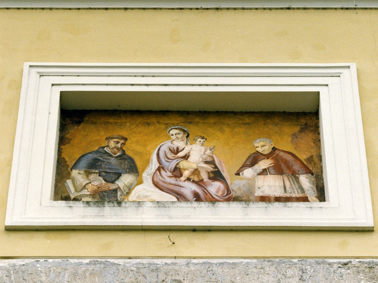 Madonna con Bambino e Santi (dipinto) - ambito napoletano (fine/inizio secc. XIX/ XX)