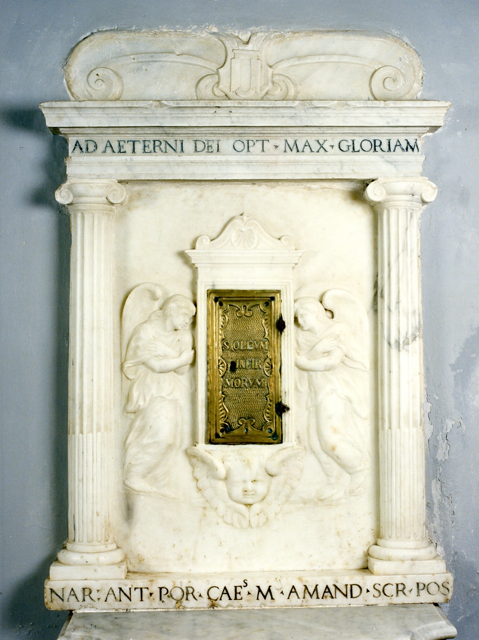 armadietto per oli santi - ambito Italia meridionale (seconda metà sec. XV)