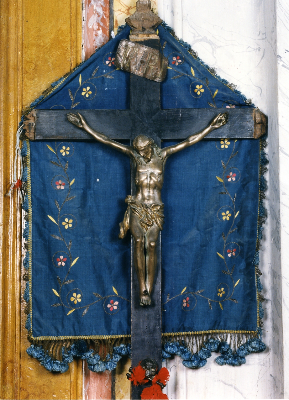 croce processionale - bottega napoletana, manifattura napoletana (fine/inizio secc. XVIII/ XIX)