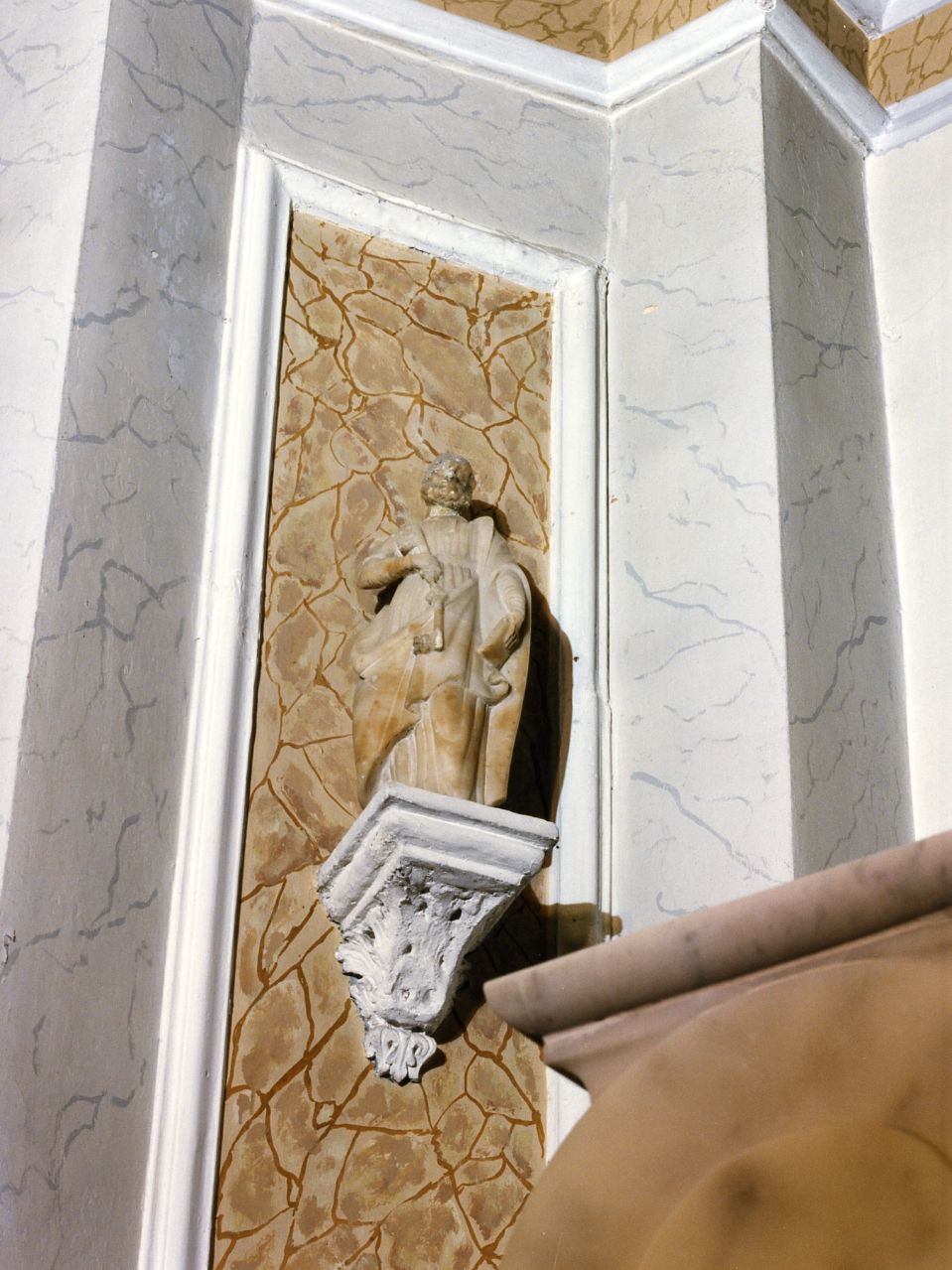 San Pietro Apostolo (statua) - bottega napoletana (prima metà sec. XIV)