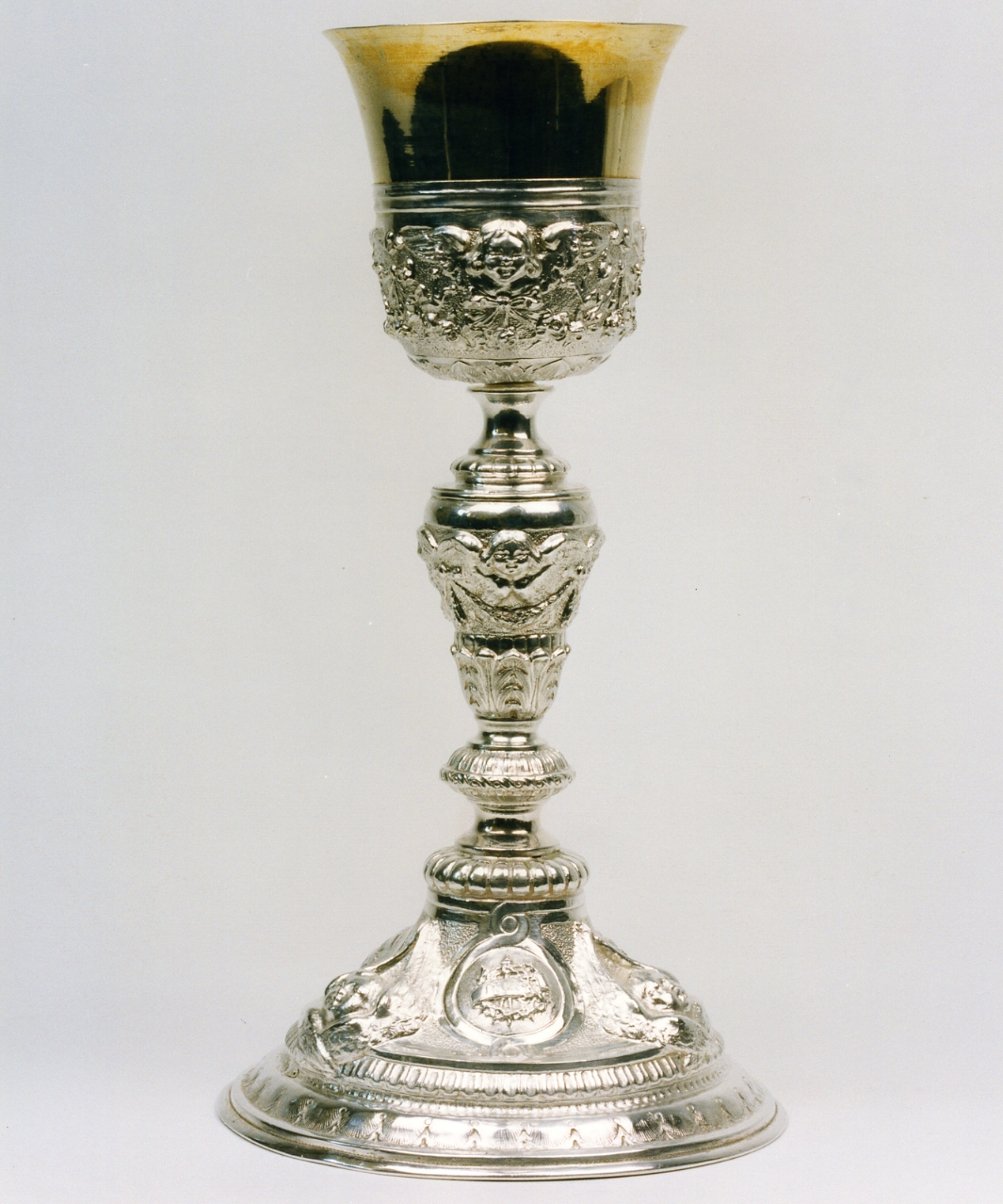 calice - bottega napoletana (fine/inizio secc. XIX/ XX)