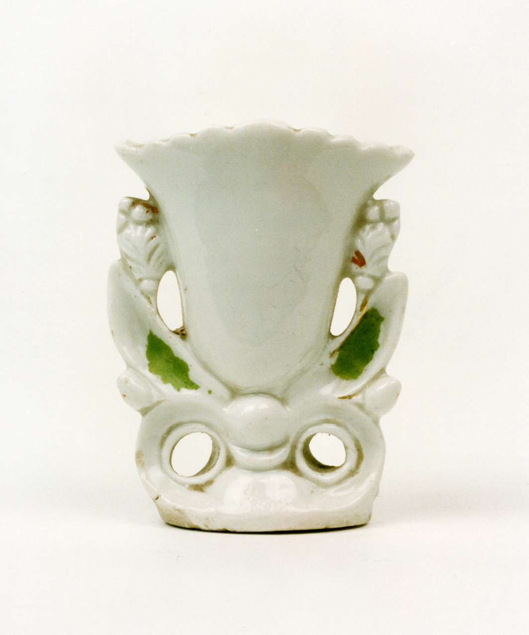 vaso da fiori - bottega campana (prima metà sec. XX)