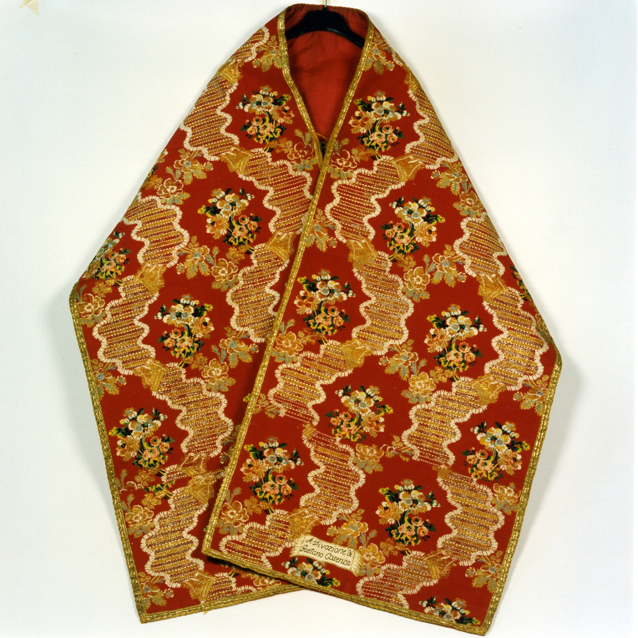 velo omerale - manifattura napoletana (prima metà sec. XIX)