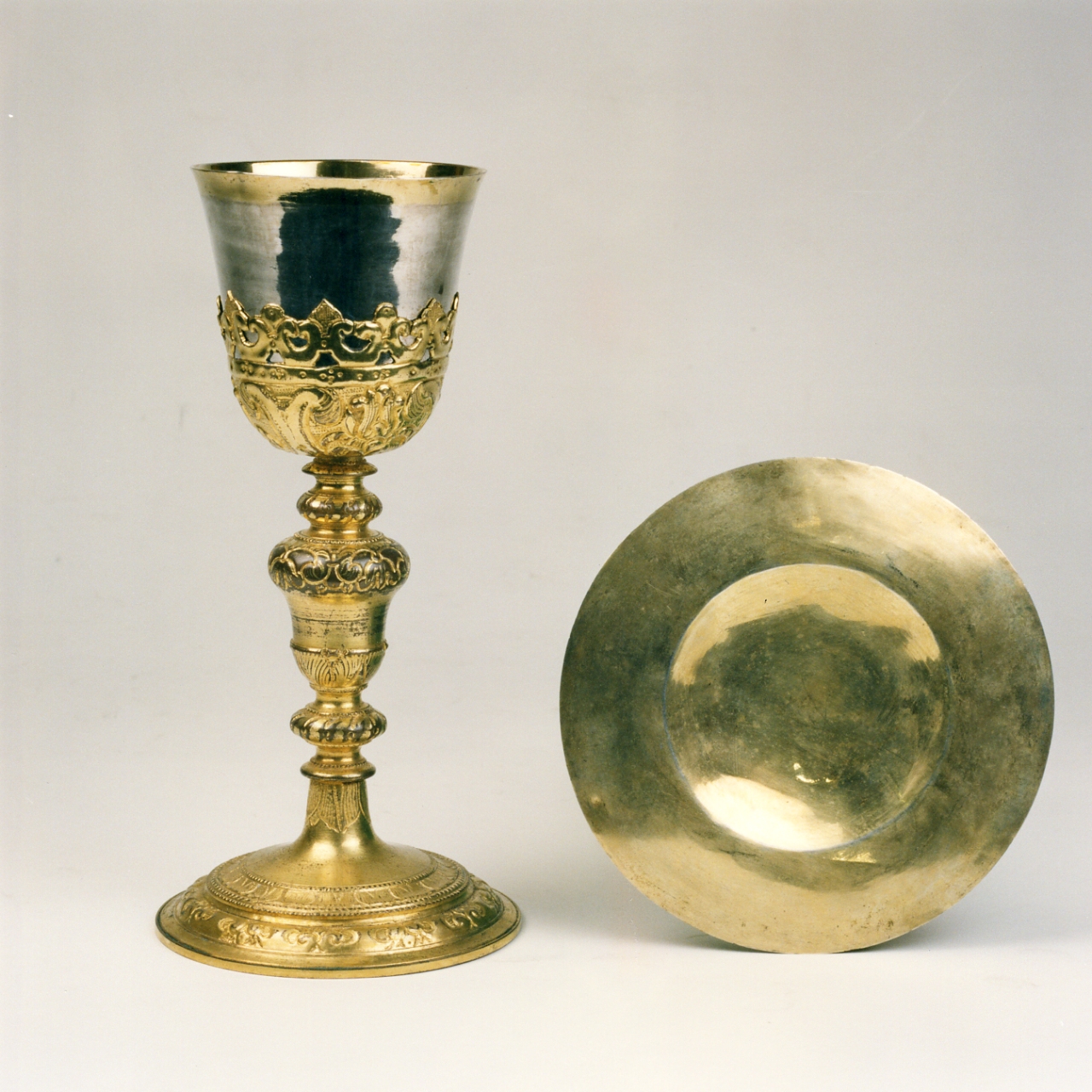 calice - bottega napoletana (fine/inizio secc. XIX/ XX)