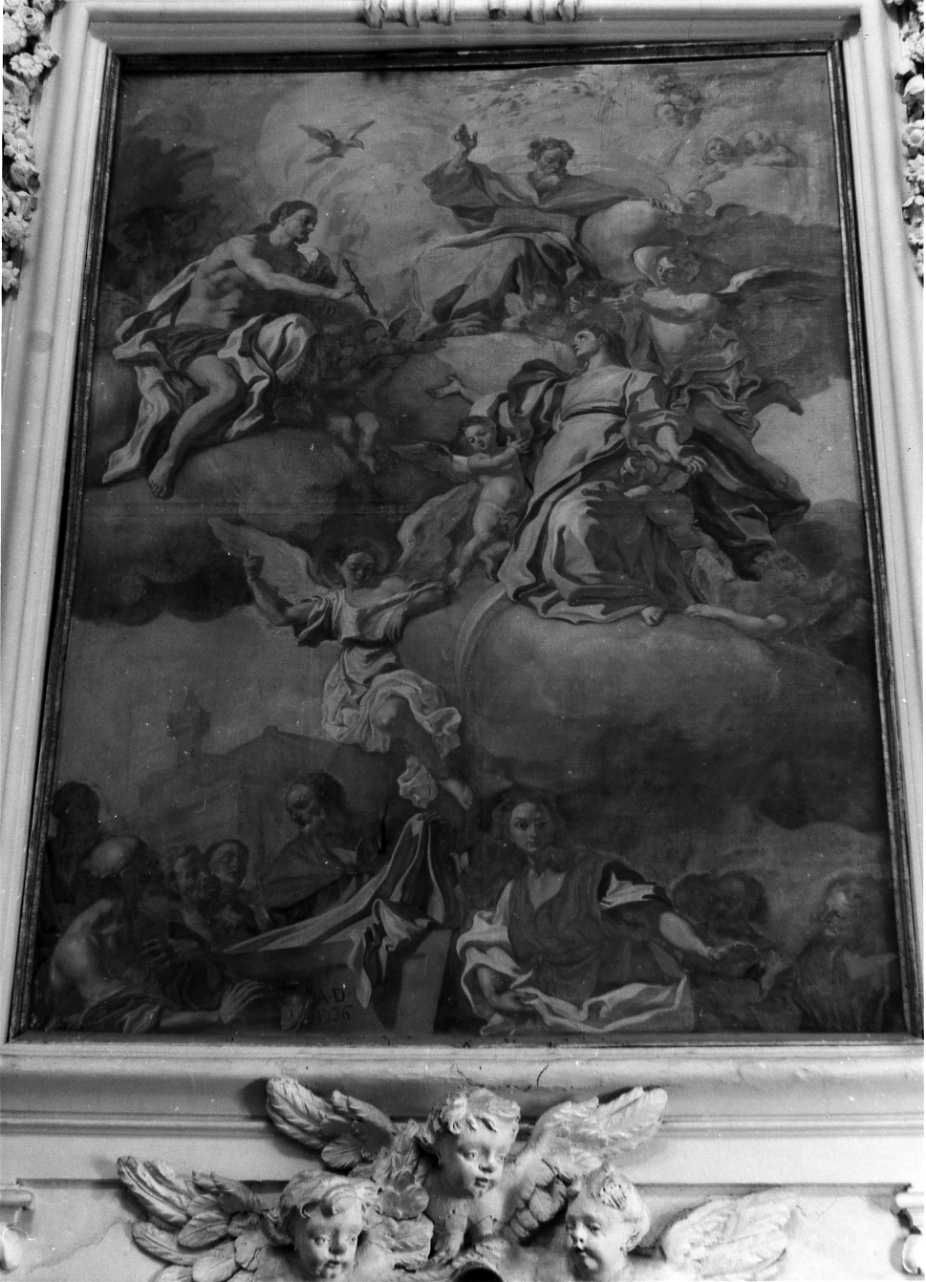 assunzione della Madonna (dipinto) - ambito napoletano (sec. XVIII)