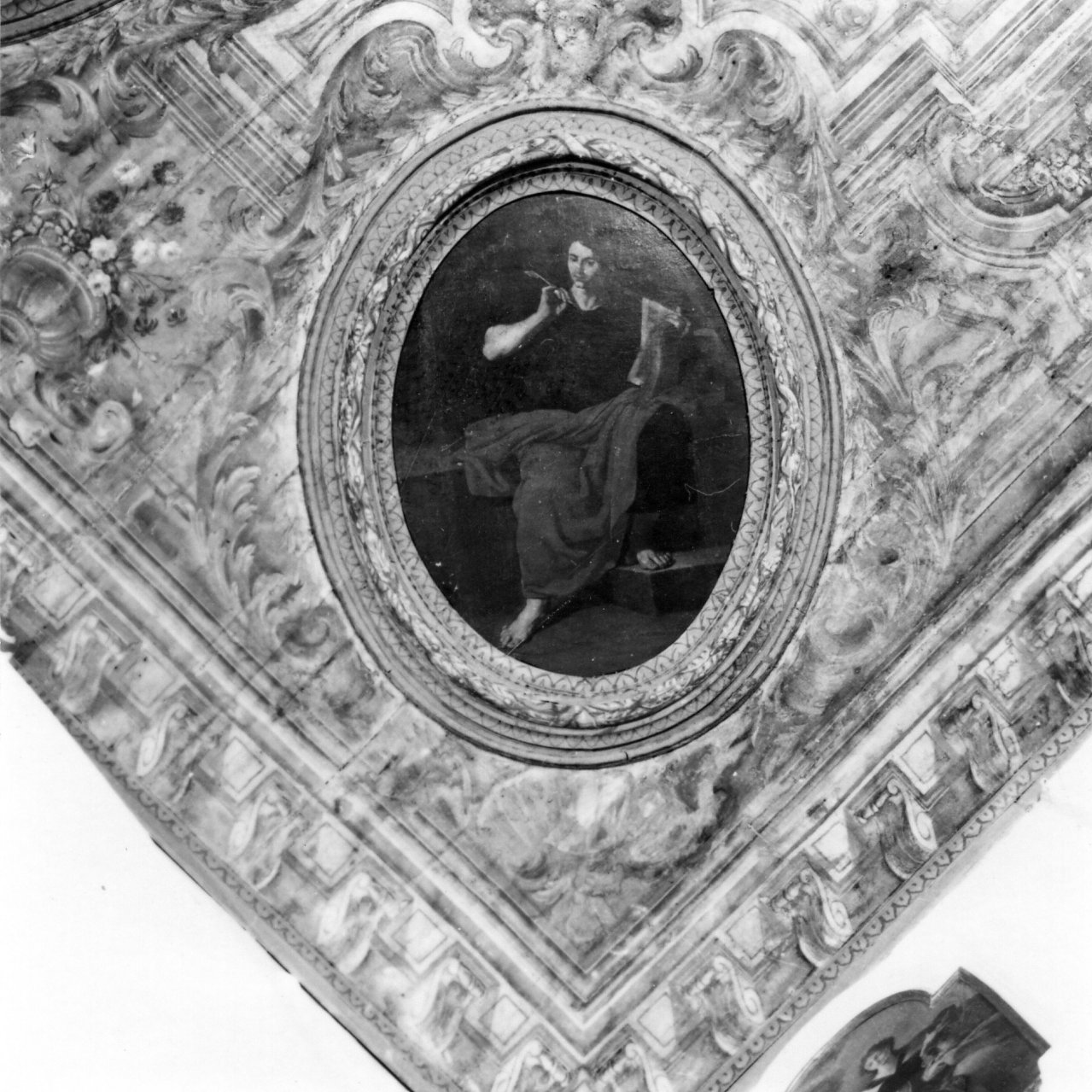 San Giovanni Evangelista (dipinto) di Guarino Francesco (scuola) (fine sec. XVII)